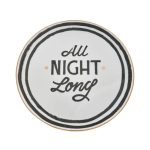Piatto pizza All Night della collezione The Club di Bitossi Home.