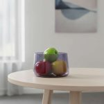 Bolo centrotavola Desiguale viola di Bitossi Home.