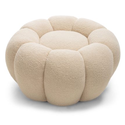 Pouf Perle beige di Nova Nook.