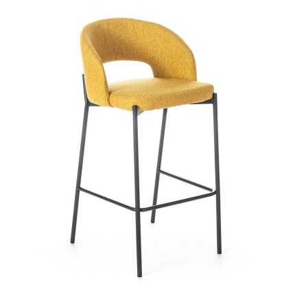 Sgabello GRETA giallo di Stones.