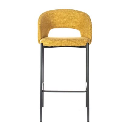 Sgabello GRETA giallo di Stones.