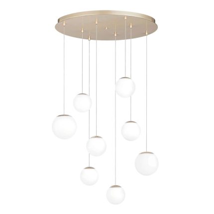 Lampada a sospensione Santos S8 di Ondaluce.