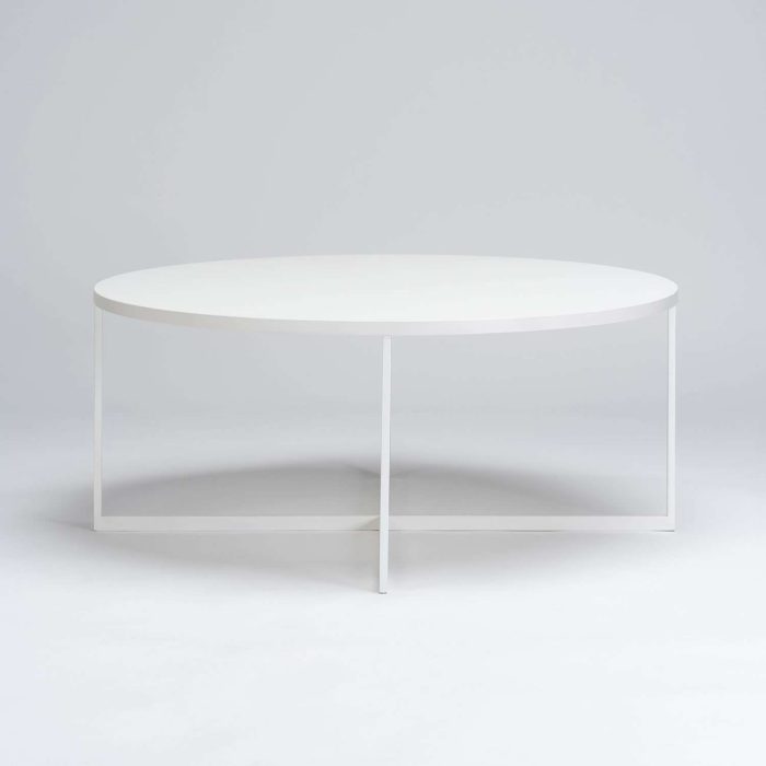 Tavolino Niko 80 bianco di Customform.