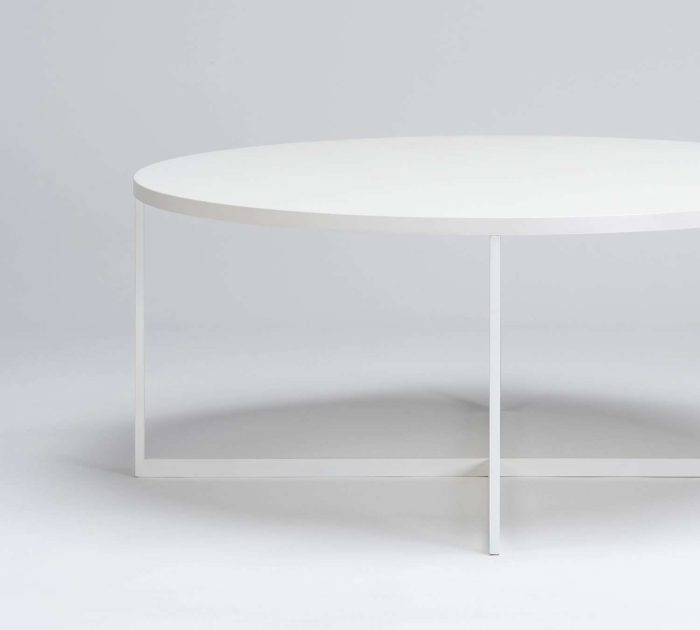 Tavolino Niko 80 bianco di Customform.