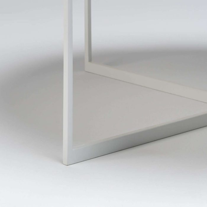 Tavolino Niko 80 bianco di Customform.