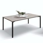 Tavolino Cement rettangolare di Castagnetti 1928.