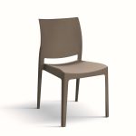 Sedia Basel tortora di Castagnetti 1928.