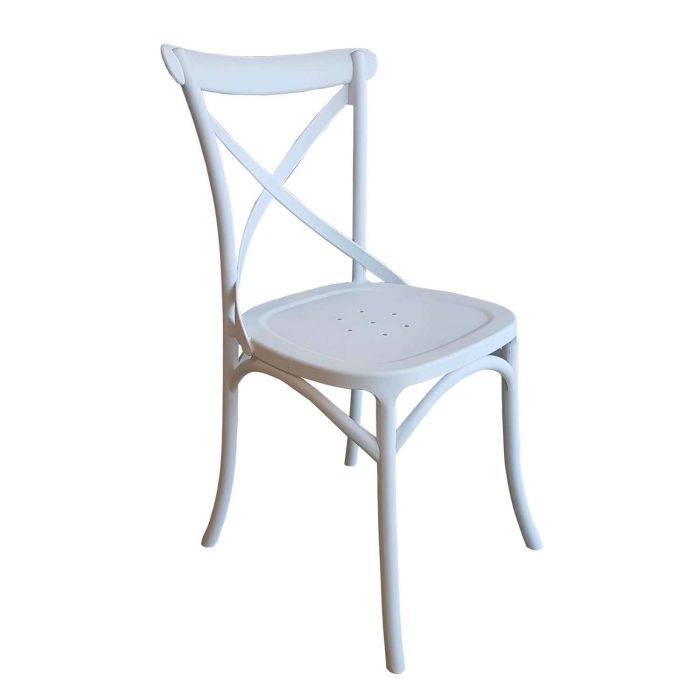 Sedia X Pro di Castagnetti 1928 colore bianco.