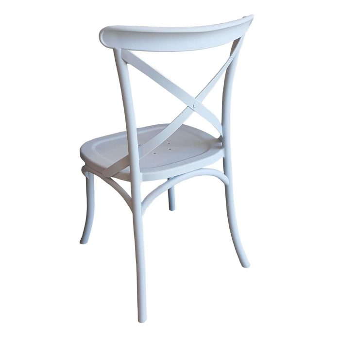 Sedia X Pro di Castagnetti 1928 colore bianco.