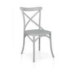 Sedia X Pro di Castagnetti 1928 colore grigio.