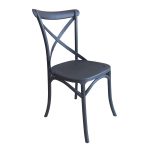 Sedia X Pro di Castagnetti 1928 colore nero.