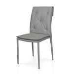 Sedia Tela 2 di Castagnetti 1928 colore grigio.
