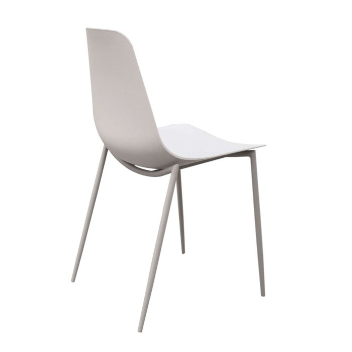 Sedia Malo di Castagnetti 1928 colore bianco.