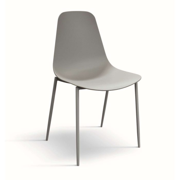 Sedia Malo di Castagnetti 1928 colore grigio.