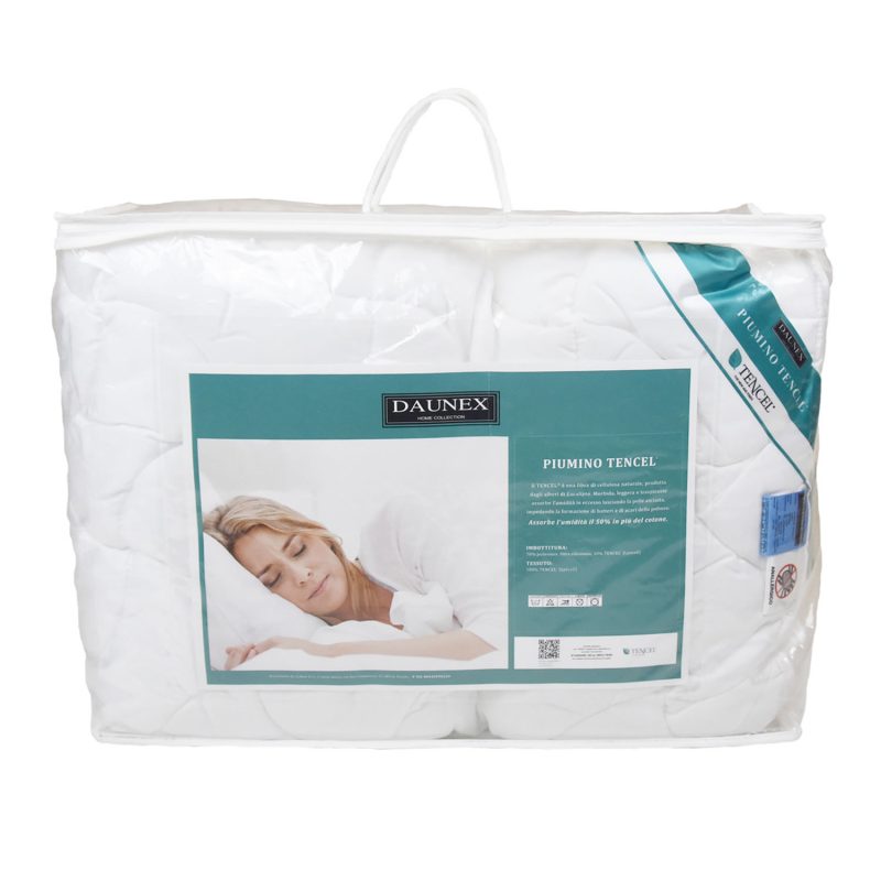 Piumino anallergico Tencel Light di Daunex.