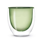 Set 2 bicchierini doppia parete verde WD Lifestyle.