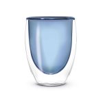 Set 2 bicchieri doppia parete blu WD Lifestyle.