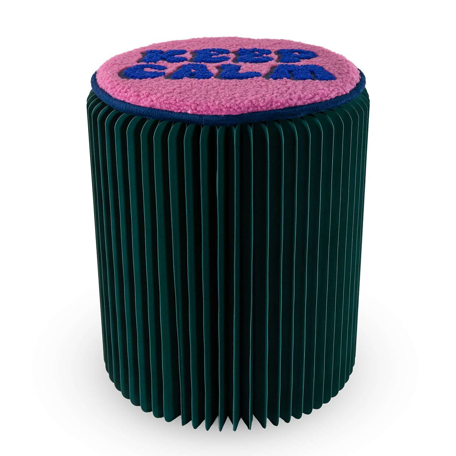 WD855V-sgabello-pieghevole-keep-calm-wd-lifestyle-01 Sgabello pieghevole Keep Calm in carta di WD Lifestyle.