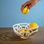 Cestino centrotavola bianco di WD Lifestyle.