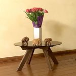 Tavolino Allegro in legno noce di Woodman.