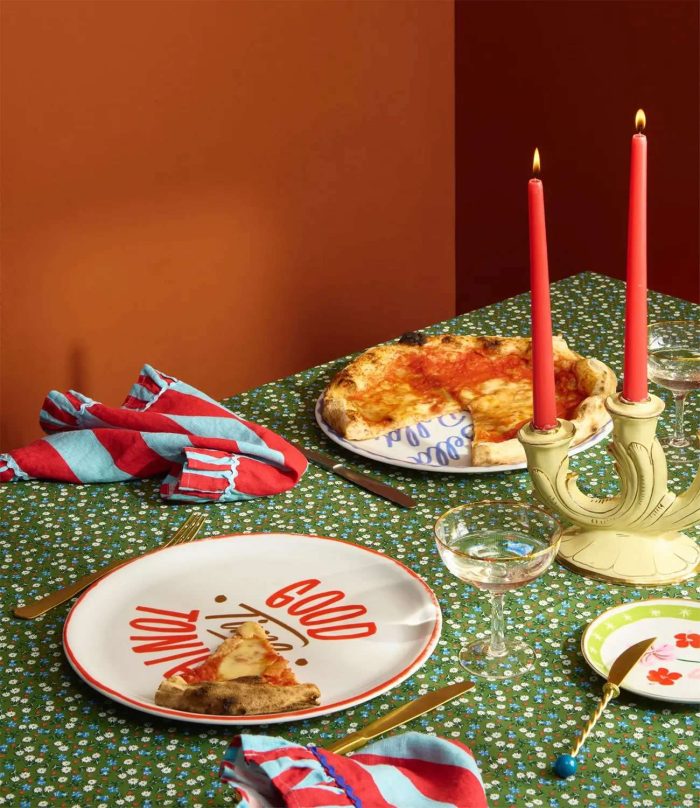 Collezione piatti pizza The Club di Bitossi Home.