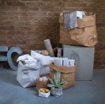 Collezione "I Sacchi" di Essent'ial, contenitori Eco-Friendly.