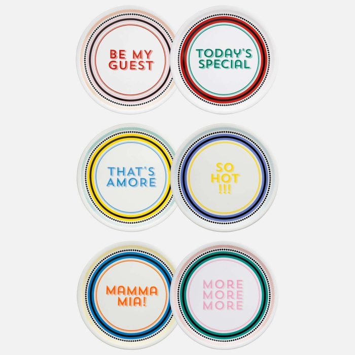 Collezione piatti pizza Guest di Bitossi Home.